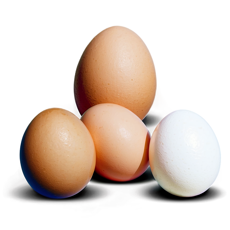 Eggs On White Background Png Hxh92