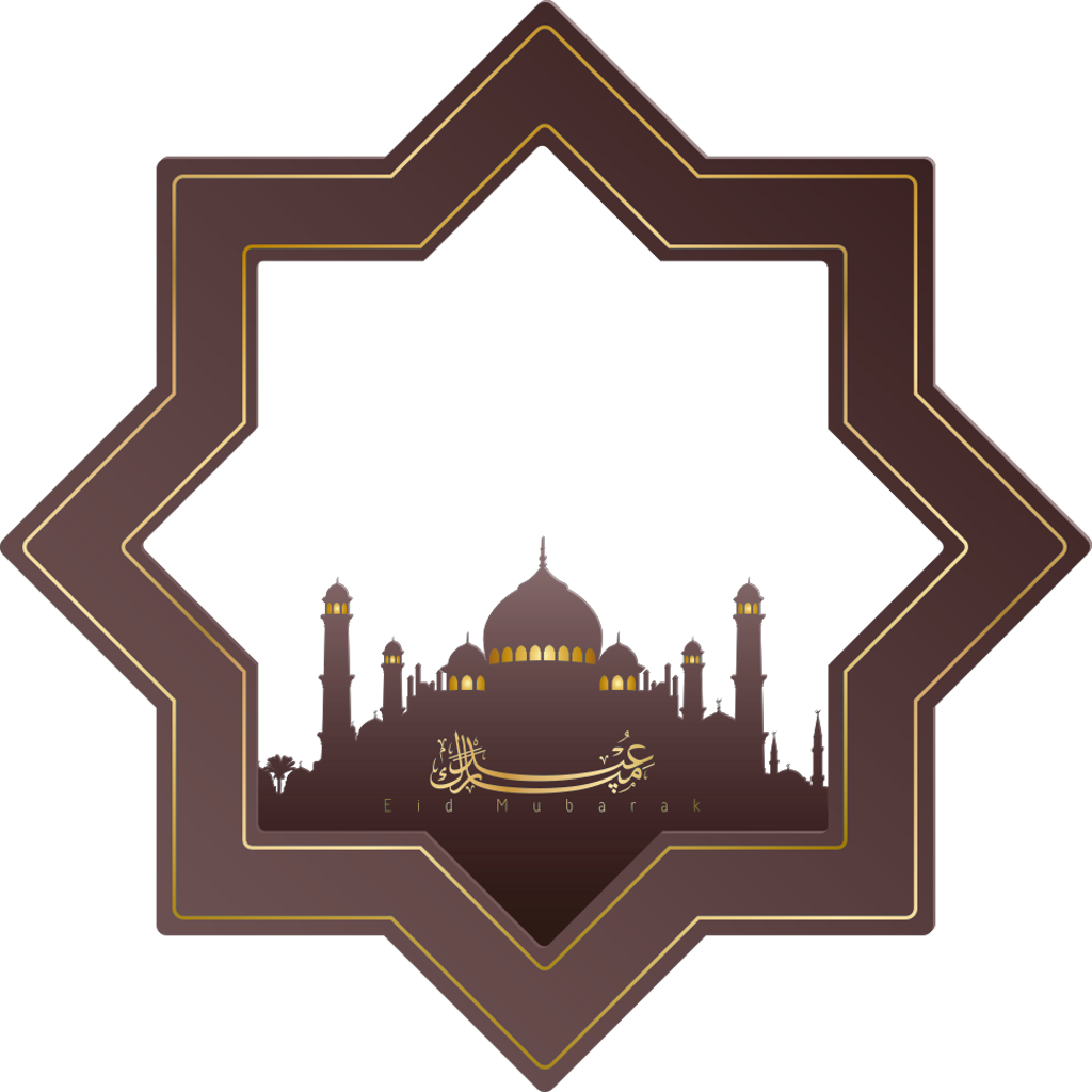Eid Mubarak Islamic Celebration Graphic