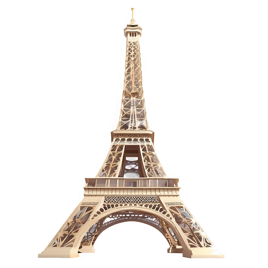 Eiffel Tower 3d Model Png 8