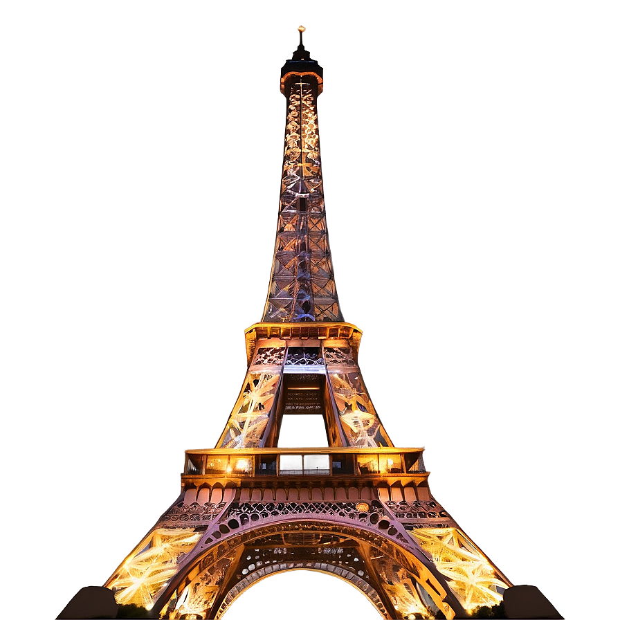 Eiffel Tower At Dawn Png Yge16