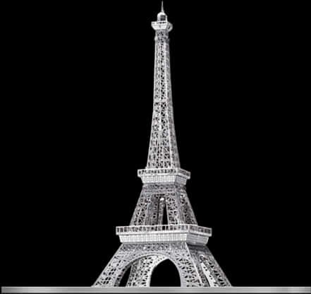 Eiffel Tower Blackand White