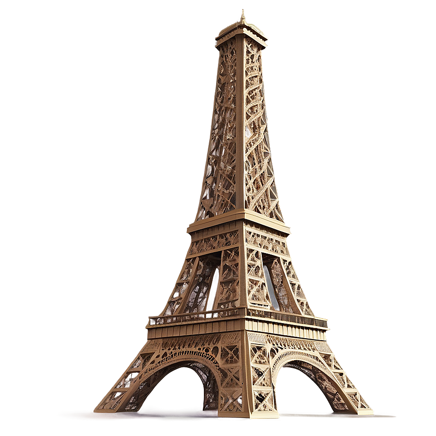 Eiffel Tower Close-up Structure Png 05212024