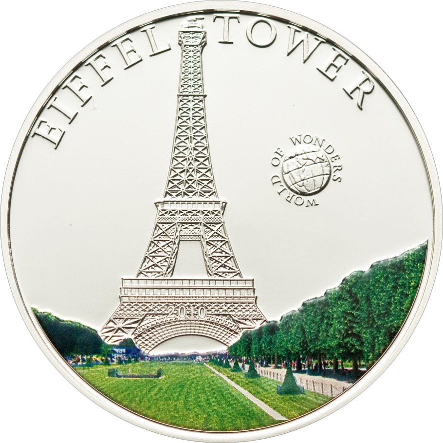 Eiffel Tower Commemorative Coin2010