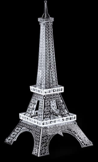 Eiffel Tower Graphic Representation