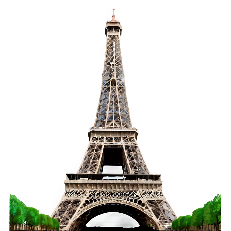 Eiffel Tower Historical Photo Png 87