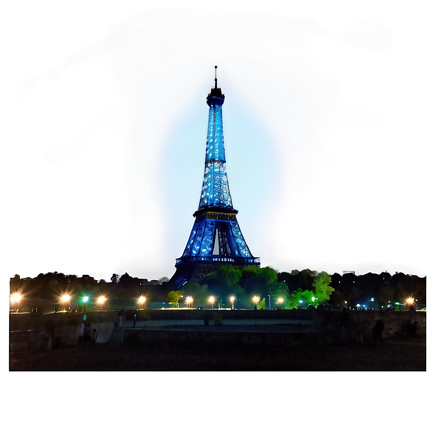 Eiffel Tower Night View Png 98