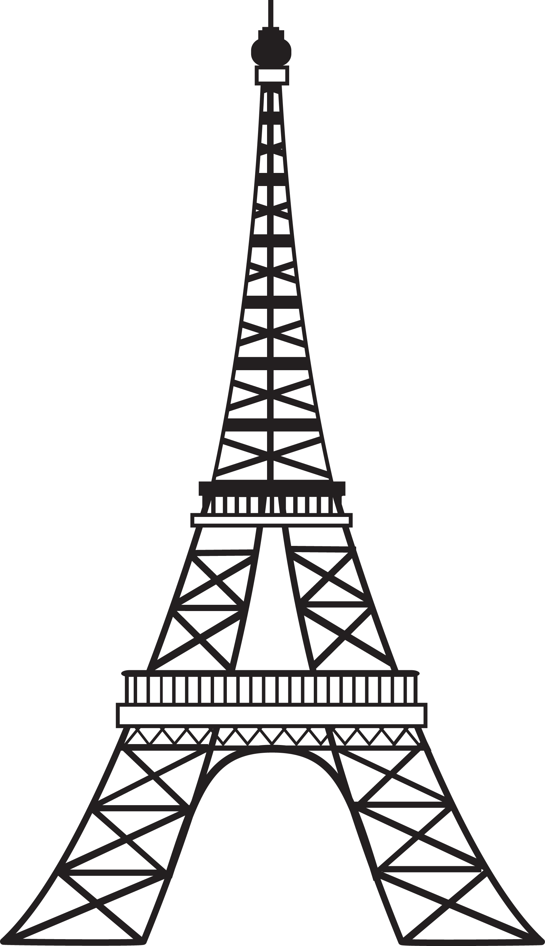 Eiffel Tower Silhouette