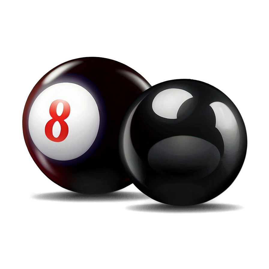 Eight Ball With Shadow Png Vxb