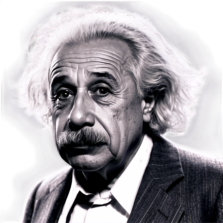 Einstein Black And White Png Dpb98