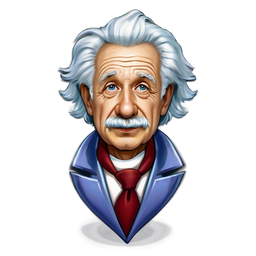 Einstein Hair Icon Png 34