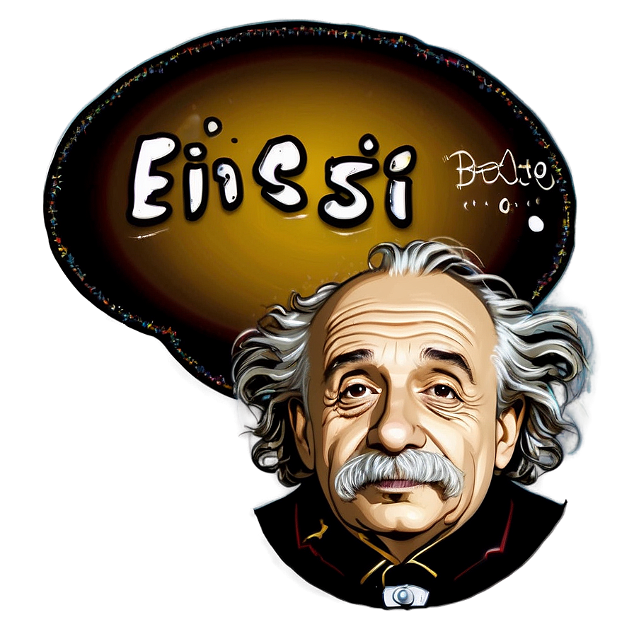 Einstein Thought Bubble Png 90