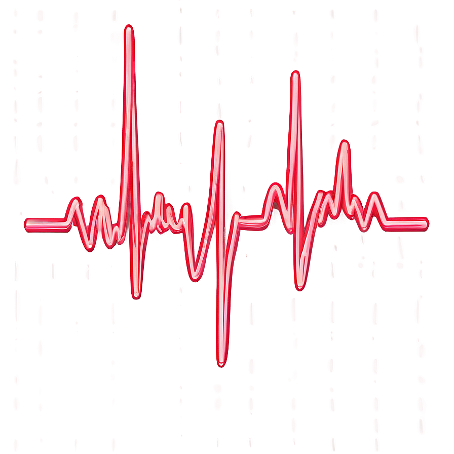 Ekg Heartbeat Line Art Png Ikn