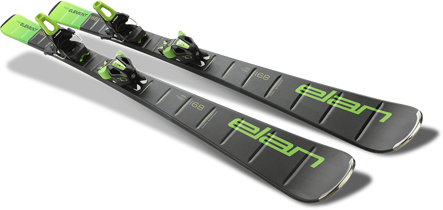 Elan Ski Equipment Black Green
