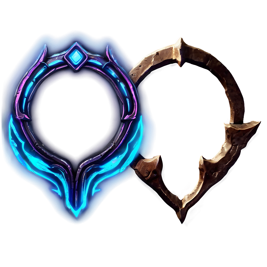 Elden Ring Symbol Neon Png Qyv