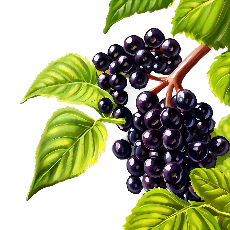 Elderberry Plant Png Bci