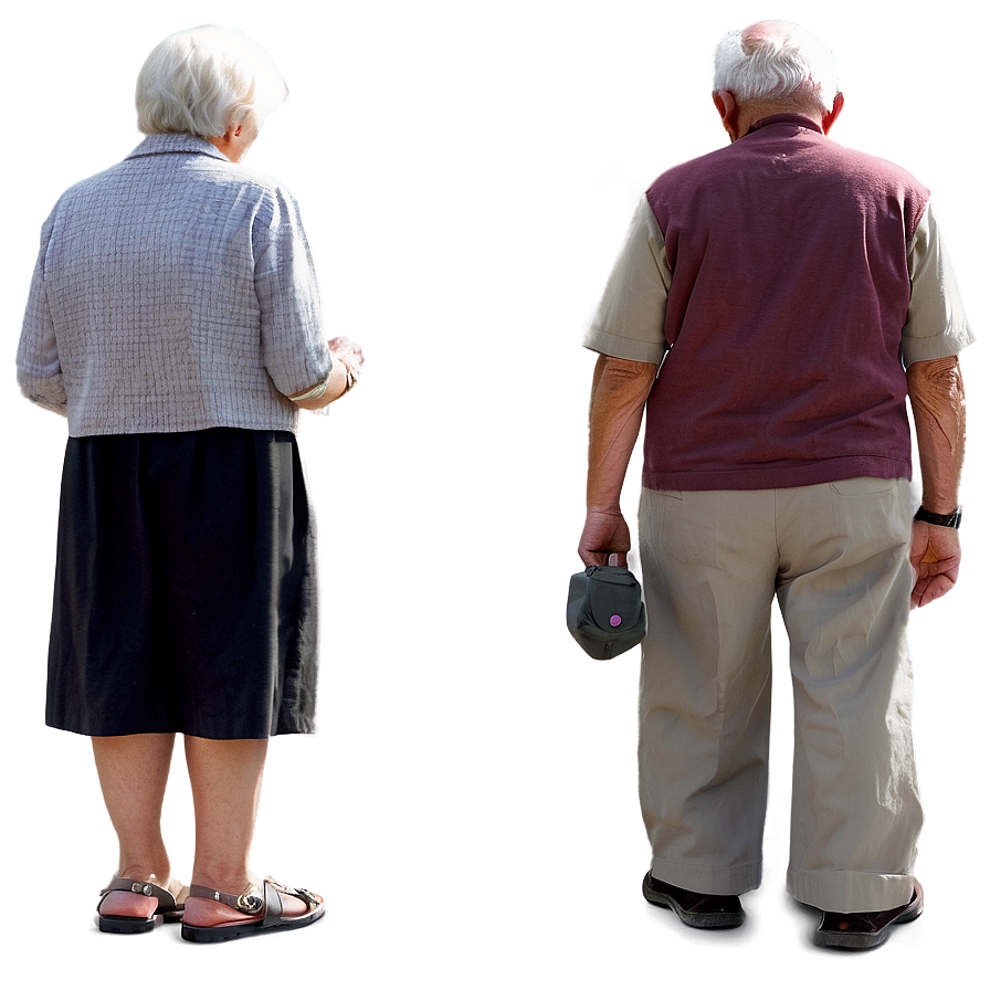 Elderly People Png 36