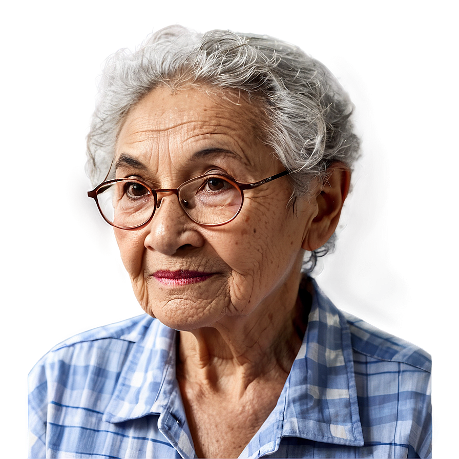 Elderly Random Person Portrait Png 06252024