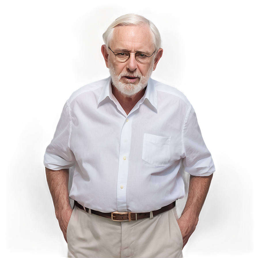 Elderly White Man Png Osq