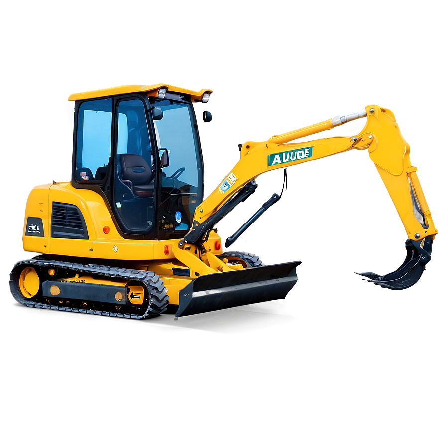 Electric Backhoe Loader Png 23