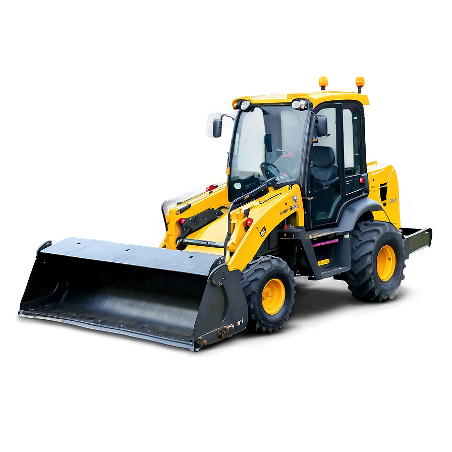 Electric Backhoe Loader Png 43