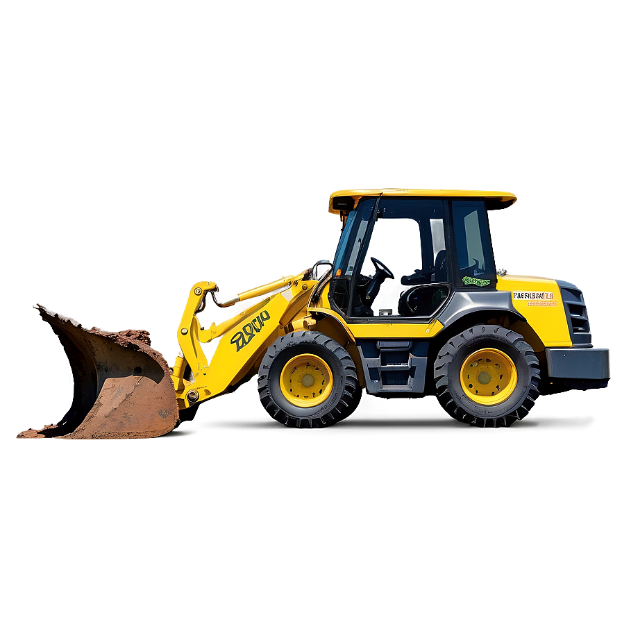 Electric Backhoe Loader Png Pqn15