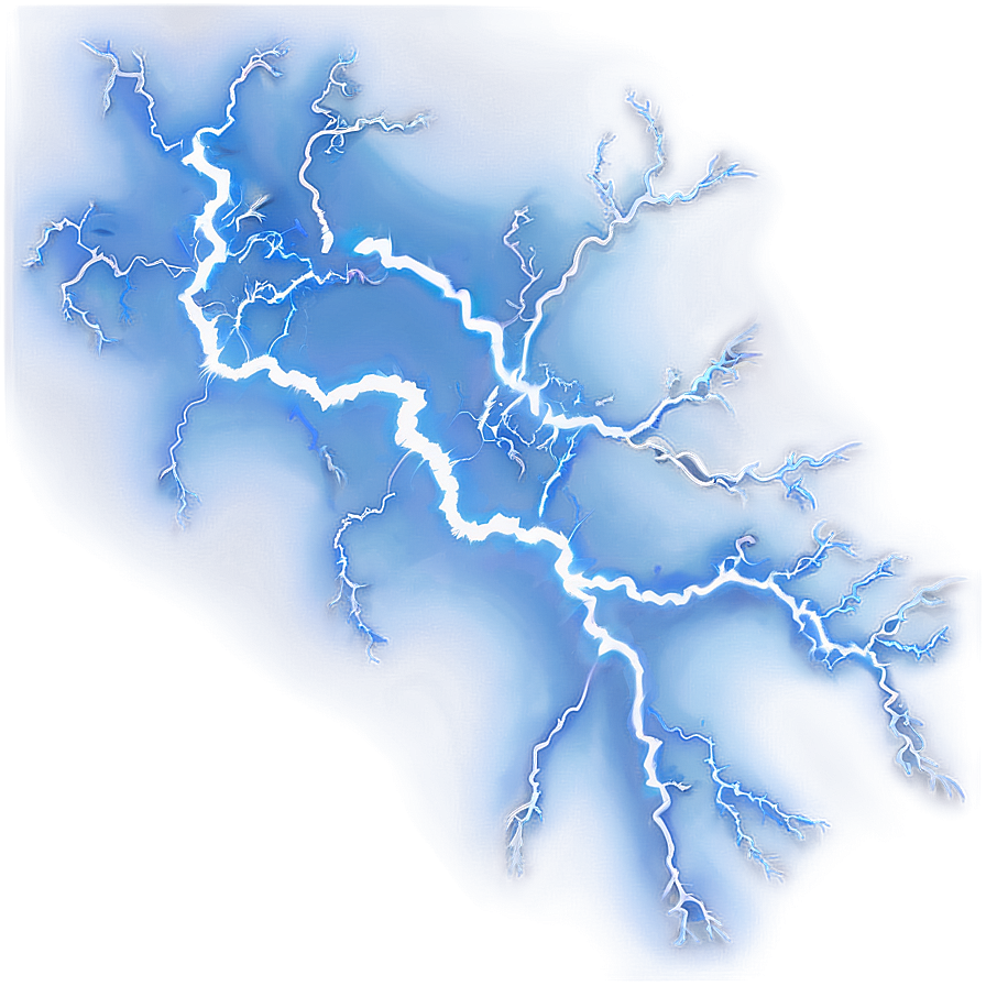 Electric Blue Lightning Png 73