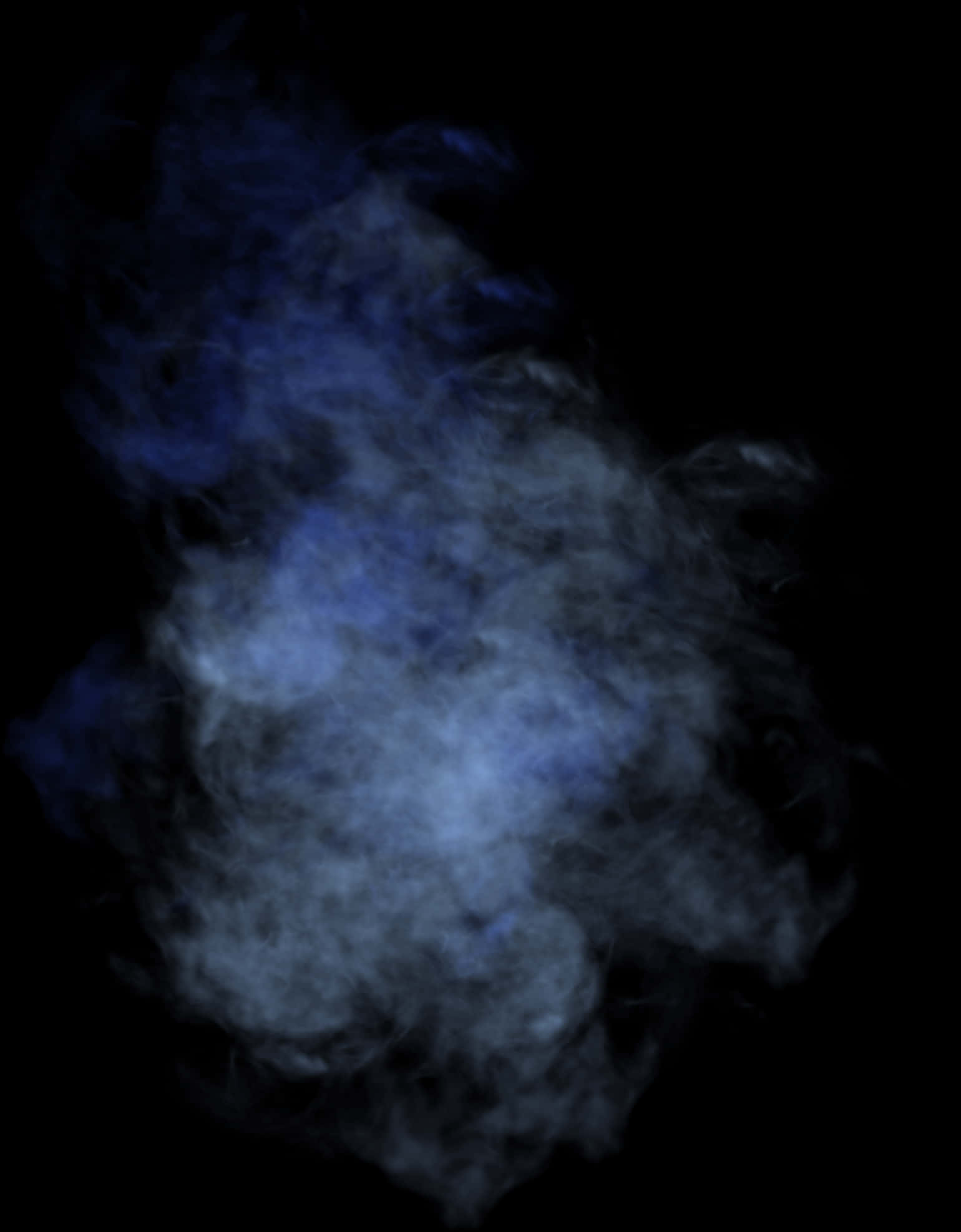 Electric_ Blue_ Smoke_ Abstract