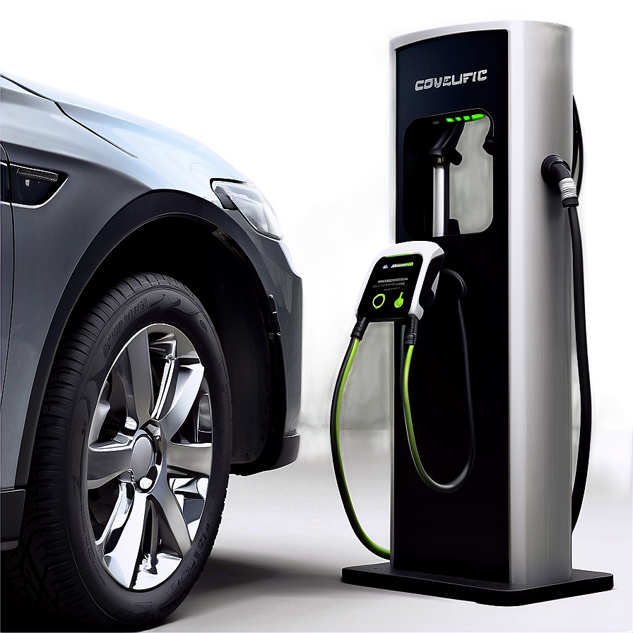 Electric Car Charging Station Png Oxh