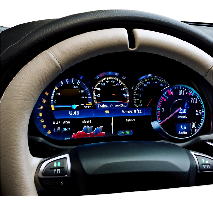 Electric Car Dashboard View Png 72