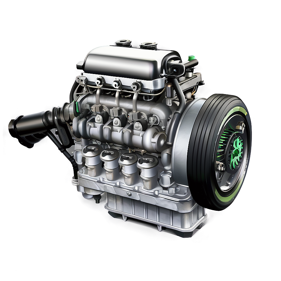 Electric Car Engine Illustration Png 06132024