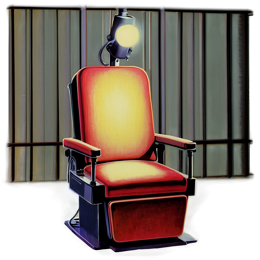 Electric Chair Vintage Poster Png Qli