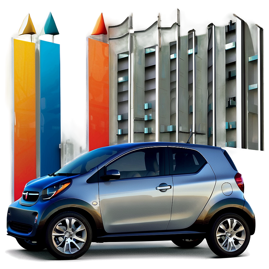 Electric City Car Graphic Png Rhv