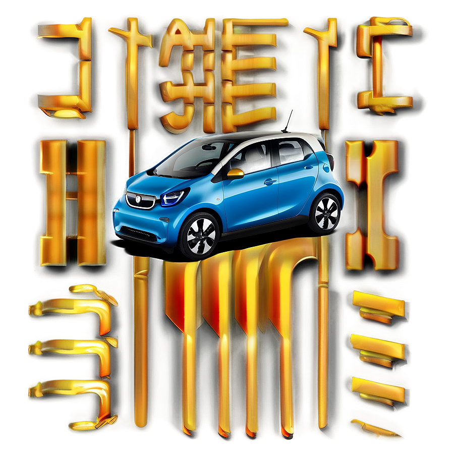 Electric City Car Graphic Png Ucg