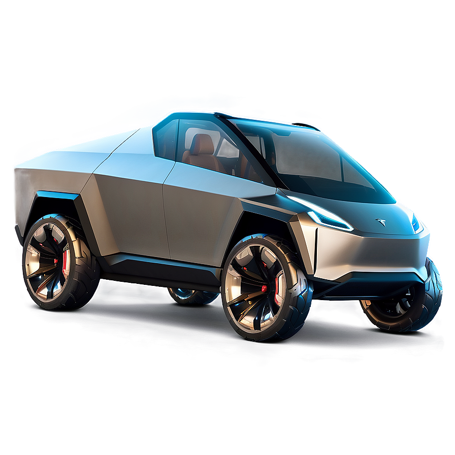 Electric Cybertruck Tesla Design Png 93