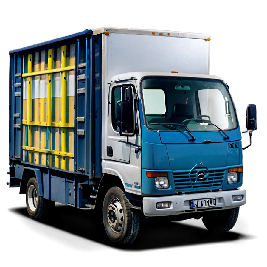 Electric Delivery Truck Png Dwt