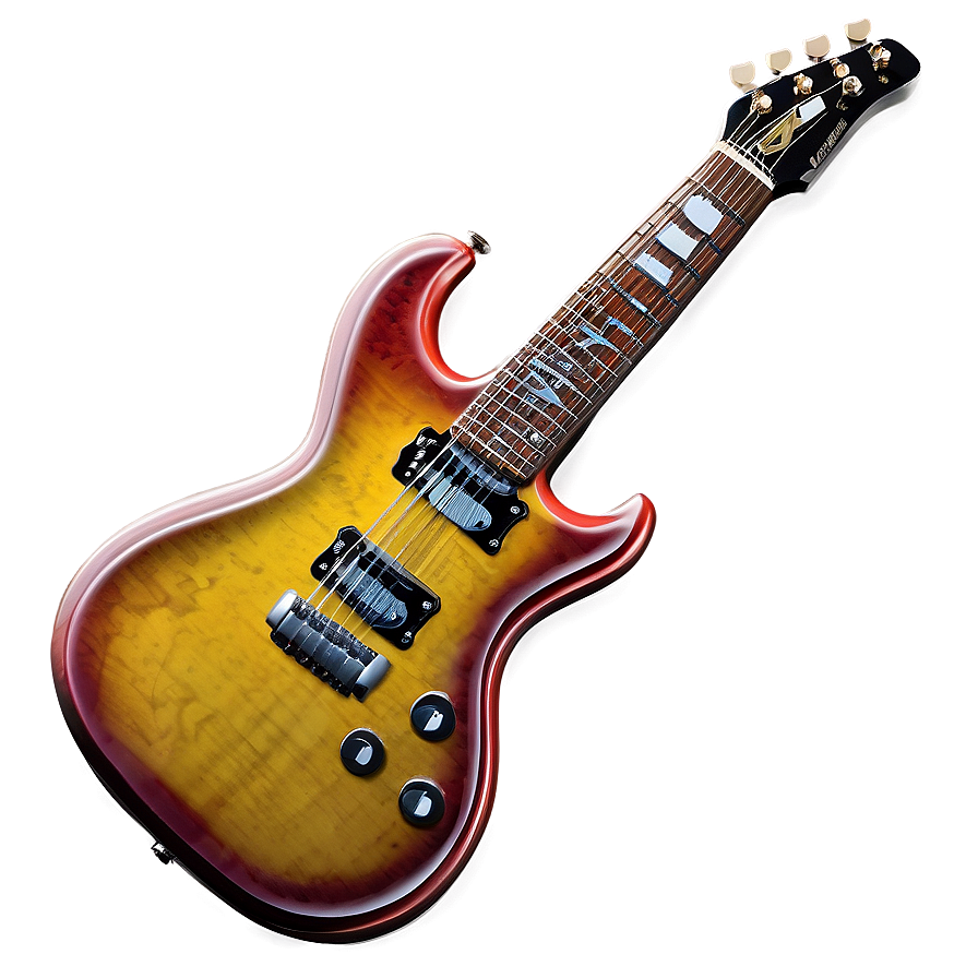 Electric Guitar Design Png Bnd