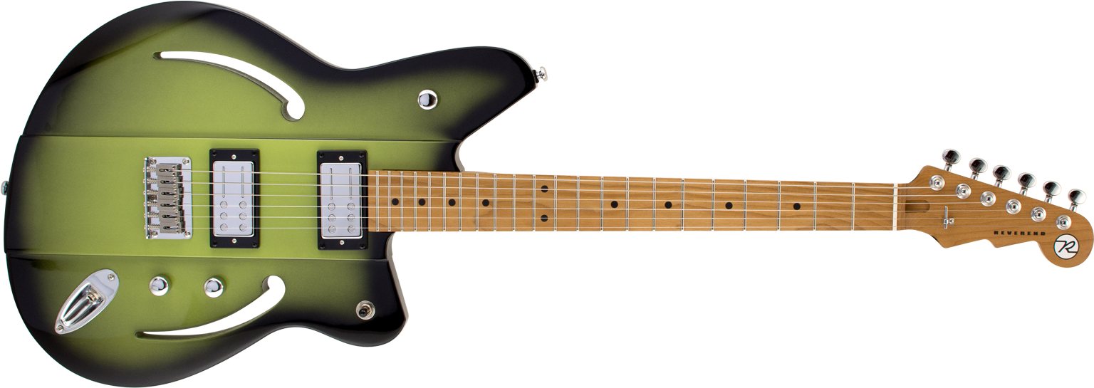 Electric Guitar Green Finish