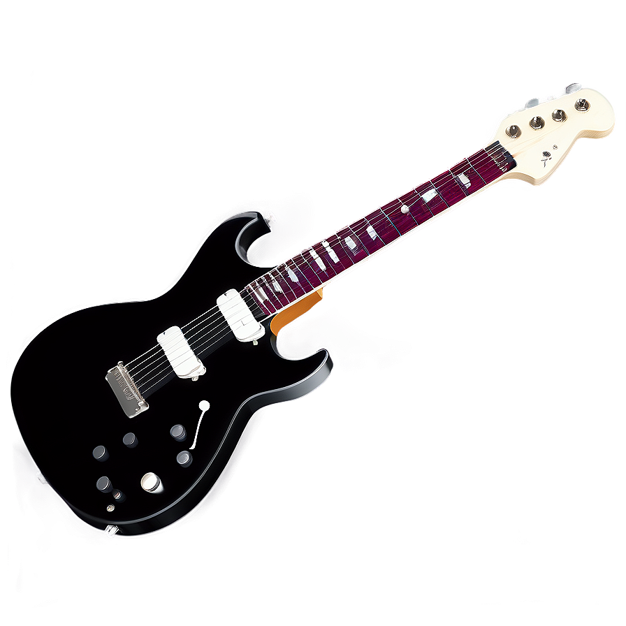 Electric Guitar Silhouette Png Ejb