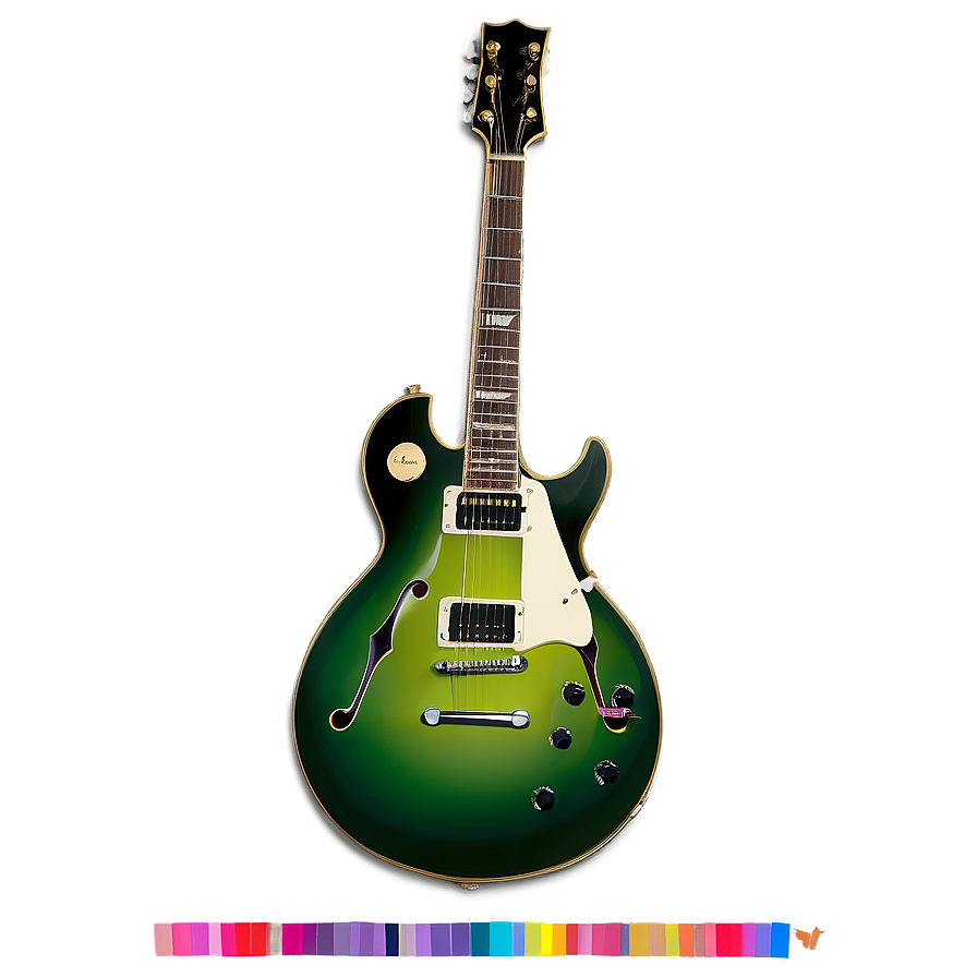 Electric Guitar Sticker Png 6