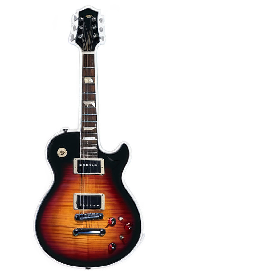 Electric Guitar Sticker Png Ksd6