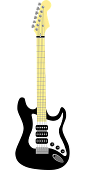 Electric Guitar Vector Illustration