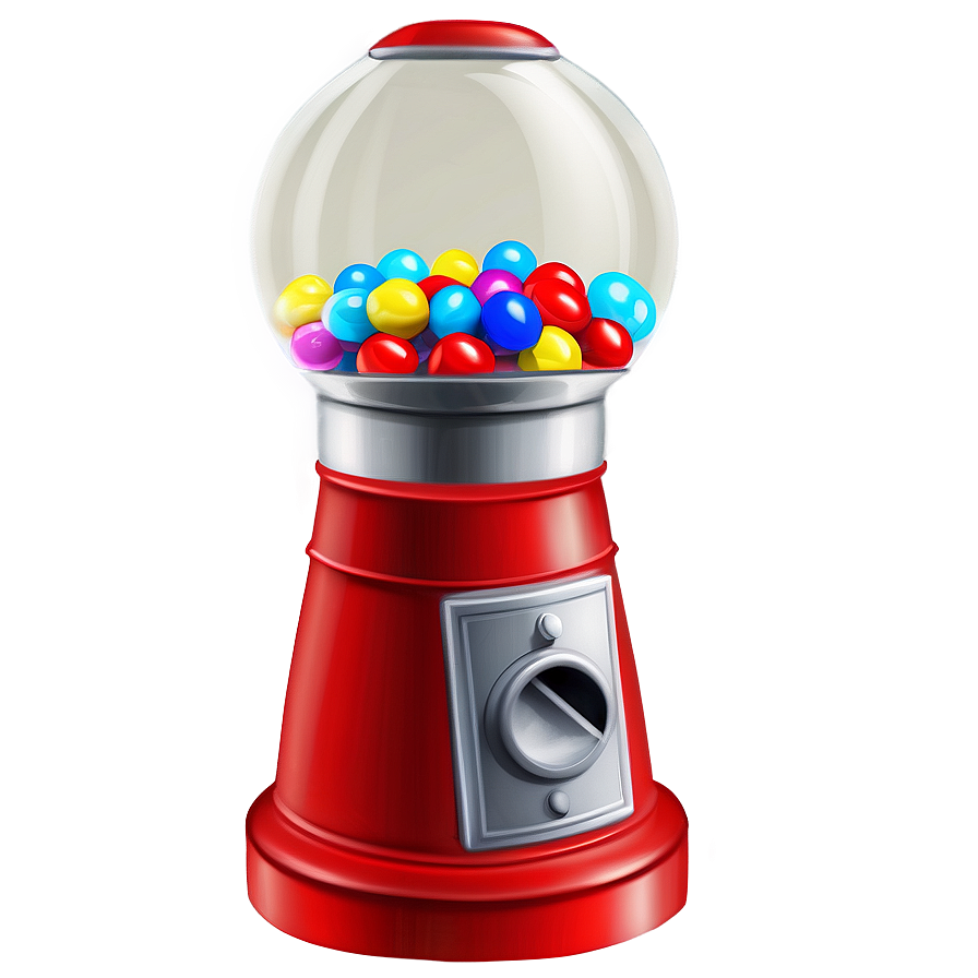 Electric Gumball Machine Png Qqt