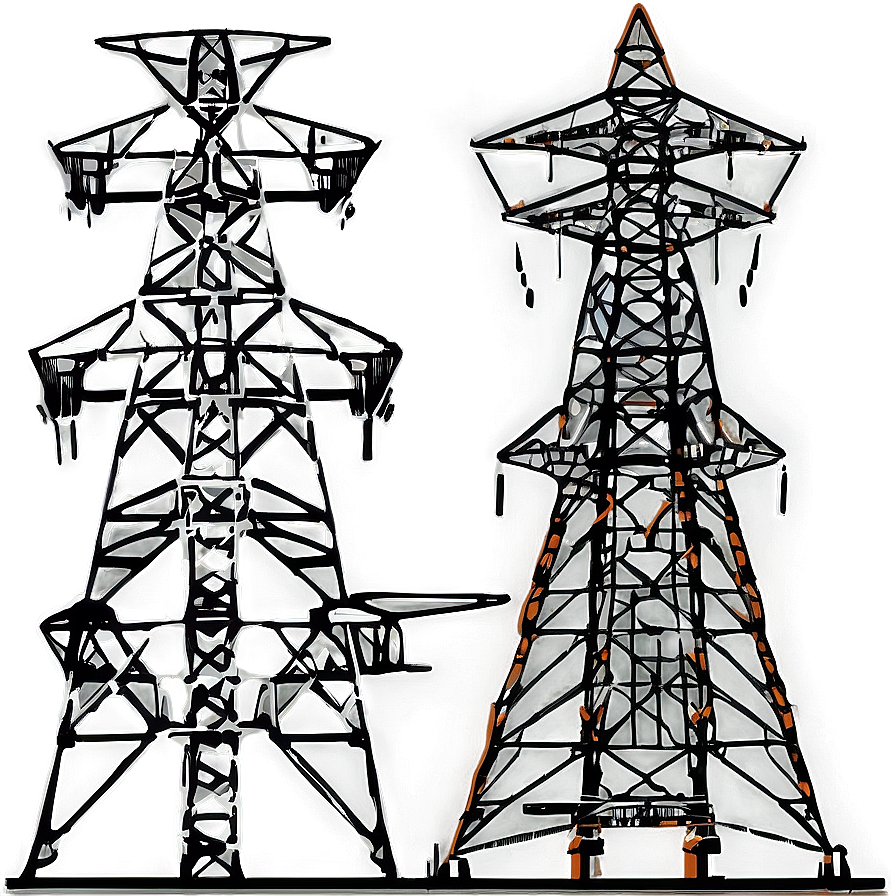 Electric Pylon Networks Png Ruc