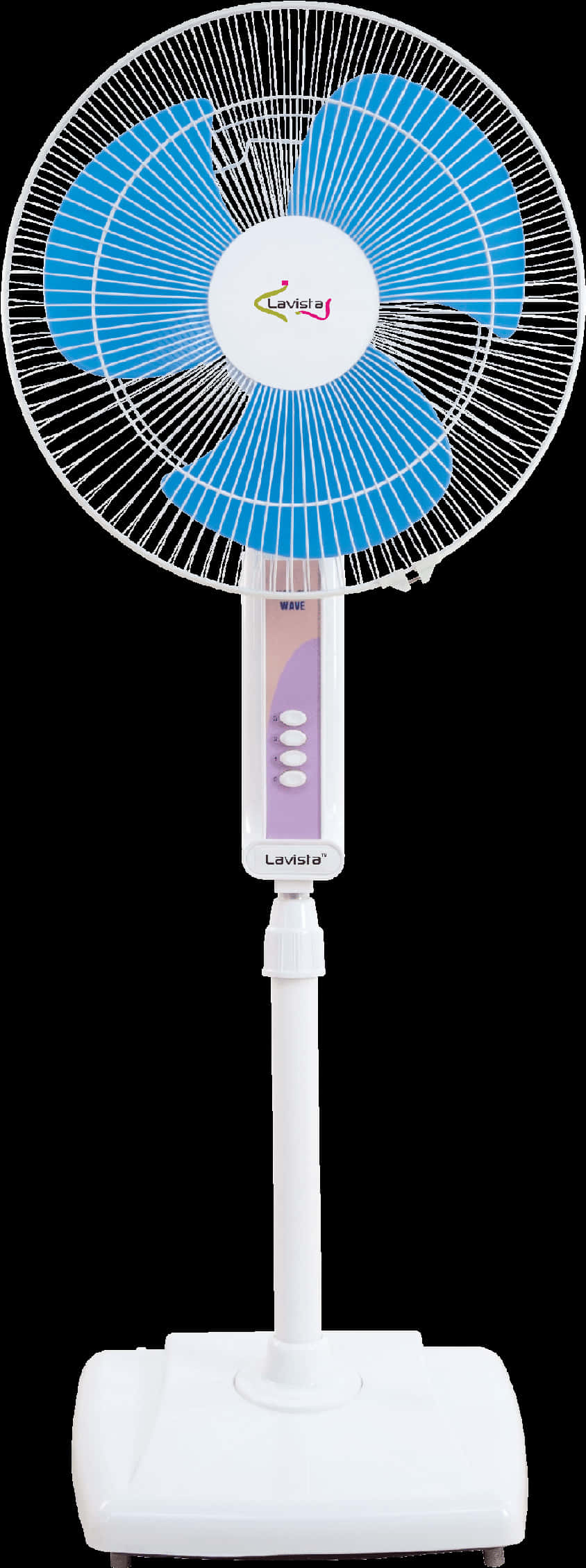Electric Standing Fan White Background
