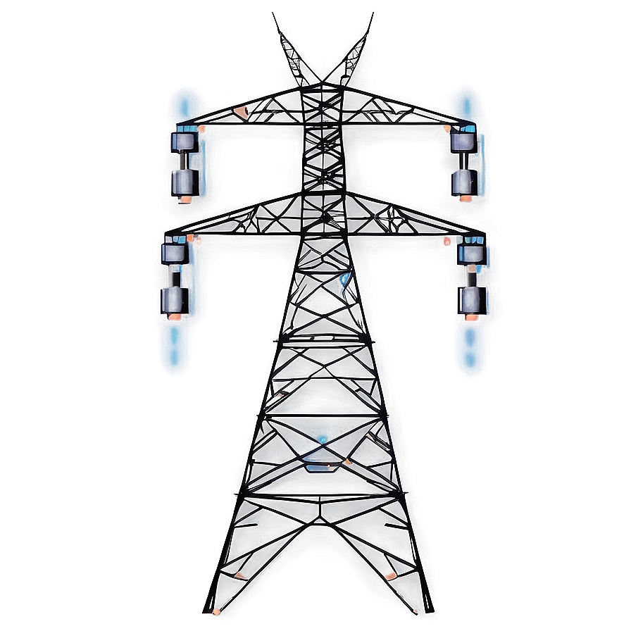 Electric Transmission Towers Png Djy