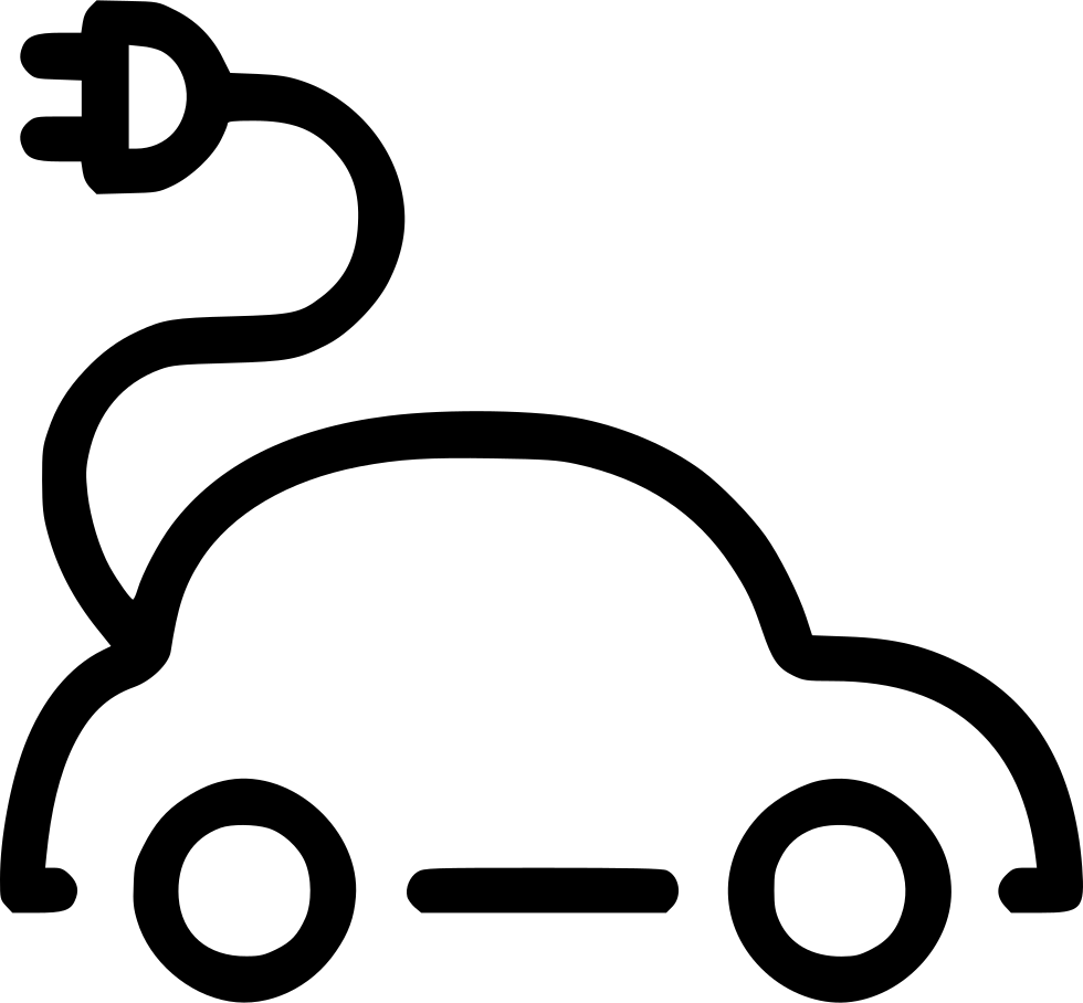 Electric Vehicle Outline Icon