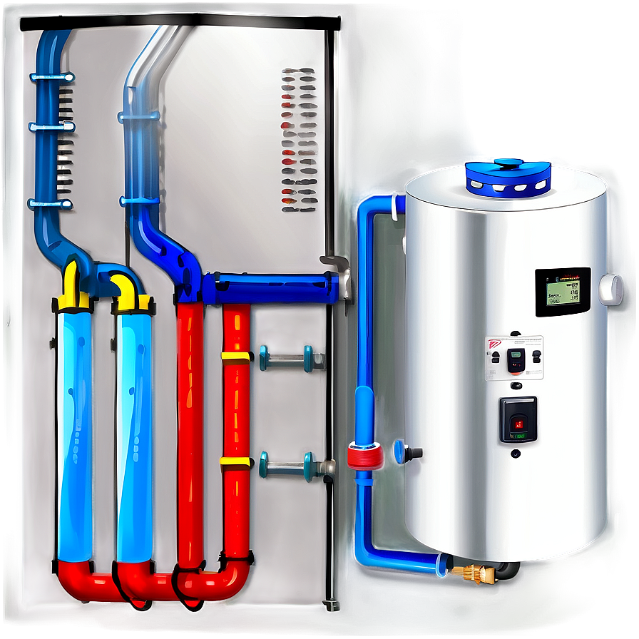 Electric Water Heater Setup Png Fhf37