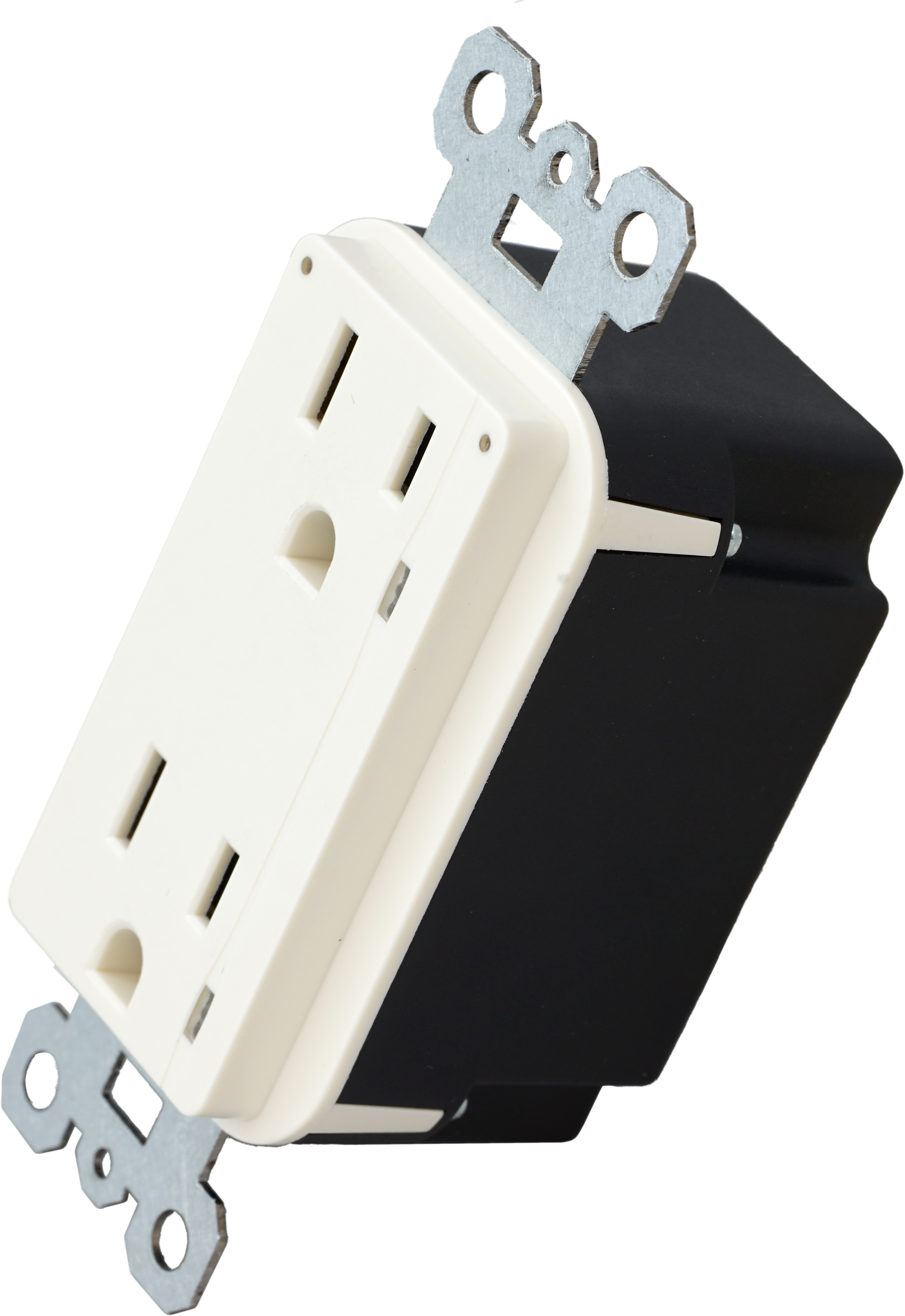 Electrical Wall Outlet Isolated