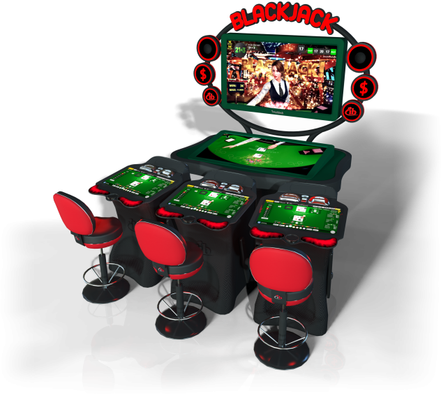 Electronic Blackjack Station Setup