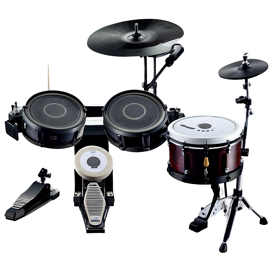 Electronic Drum Set Png 06212024